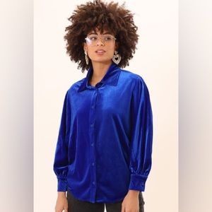 Charter Club, rich velvet shirt, XL Petite